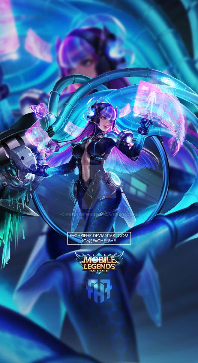 660x1210 Mobile Legends Selena Wallpaper