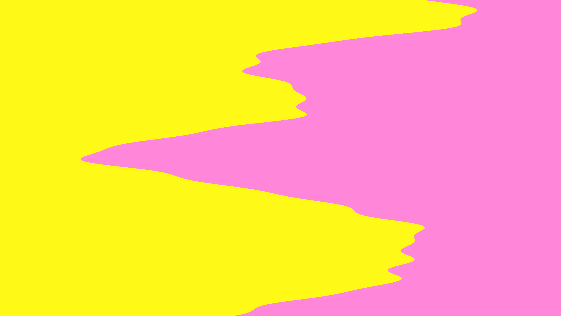 1920x1080 Pink Yellow Wave Gif