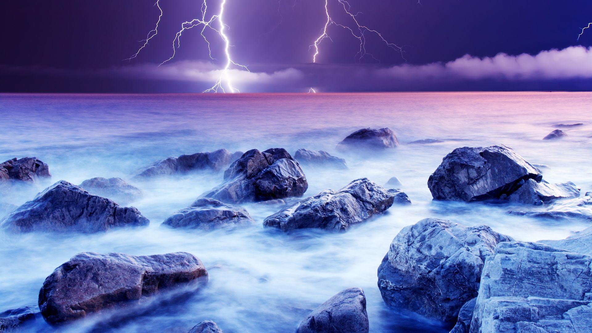 1920x1080 Lightning Wallpaper HD