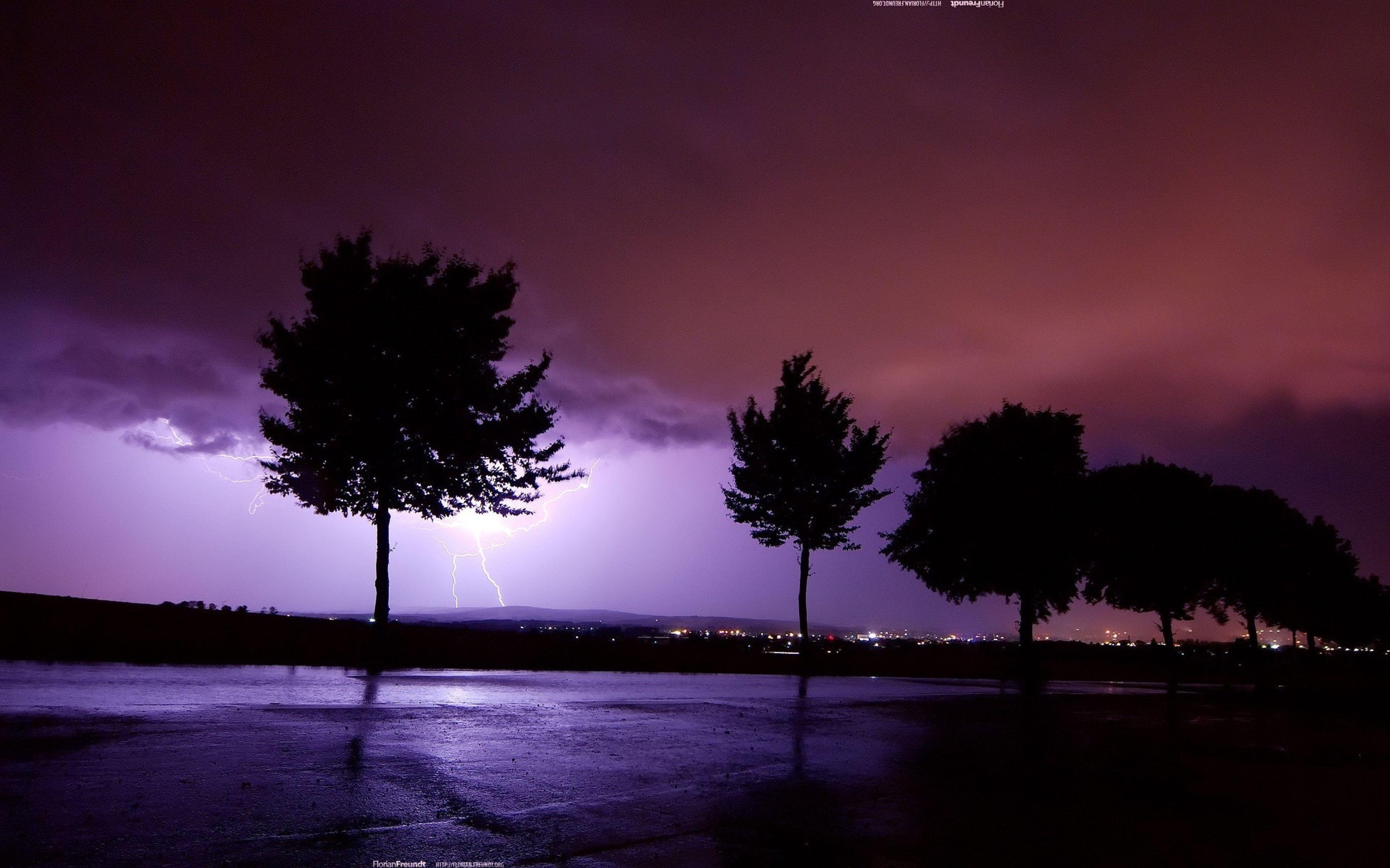 3840x2400 Ultra HD 4K Lightning Wallpaper HD, Desktop Background 3840x2400