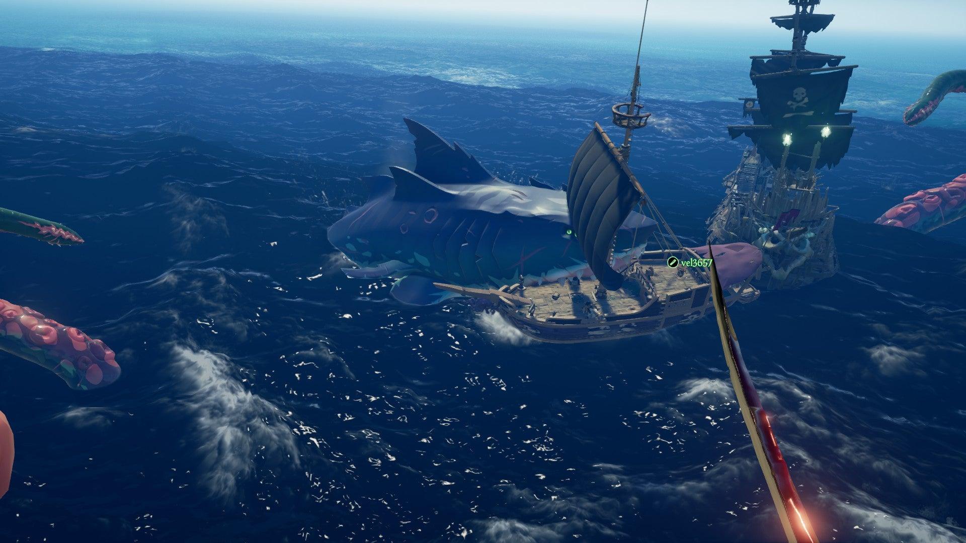 Megalodon Sea of Thieves Wallpapers - Top Free Megalodon Sea of Thieves ...