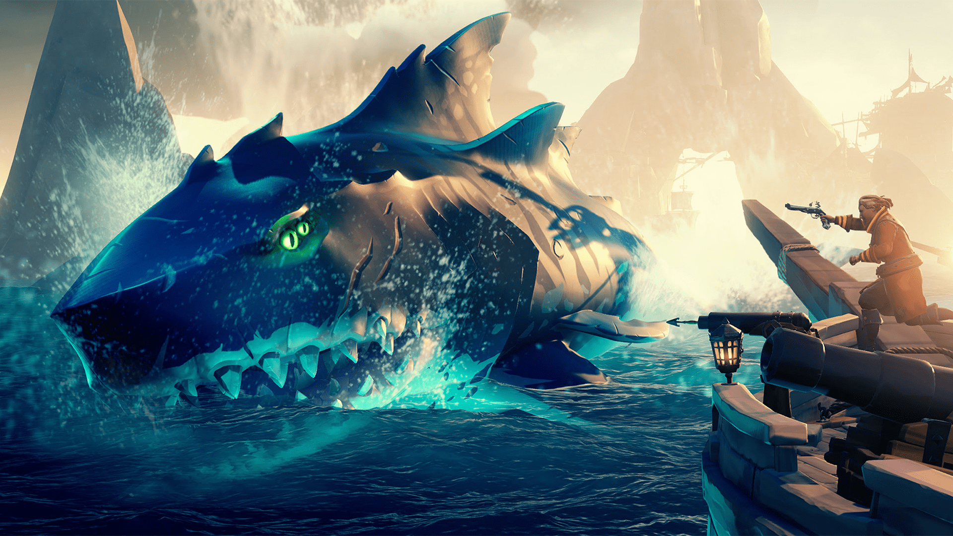 Megalodon Sea of Thieves Wallpapers - Top Free Megalodon Sea of Thieves ...