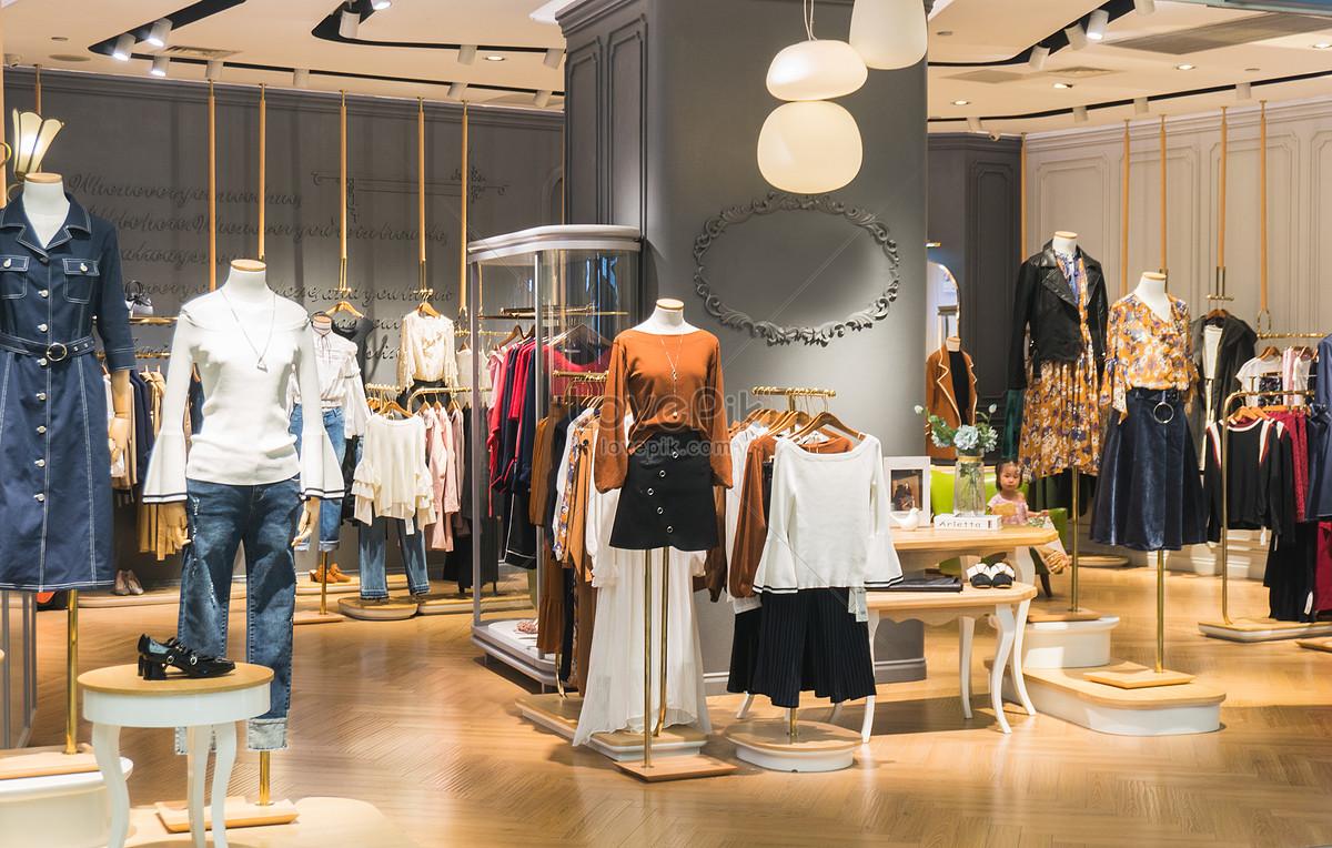 1200x764 Interior Design Of Womens Clothing Store Picture And HD Photo. Free Download On Lovepik