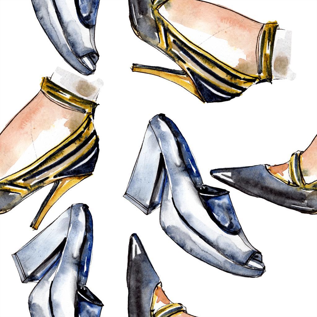 1024x1024 Fashionable Sketch Fashion Glamour Illustration In A Free and Image