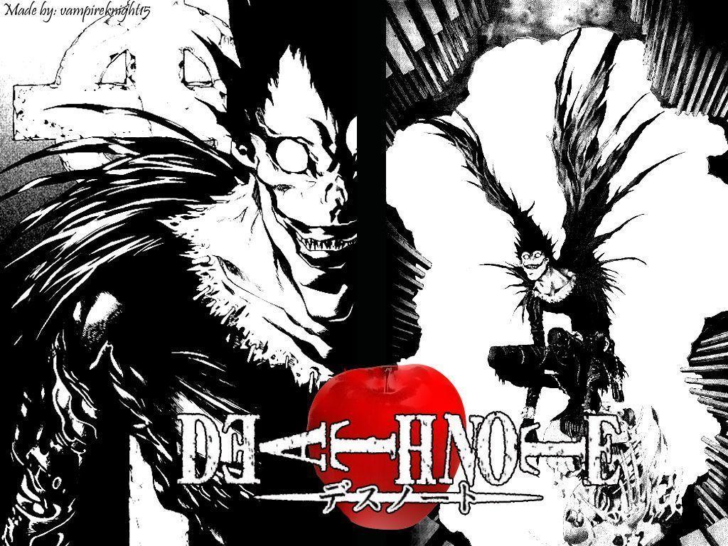 1024x768 Ryuk Death Note Wallpaper