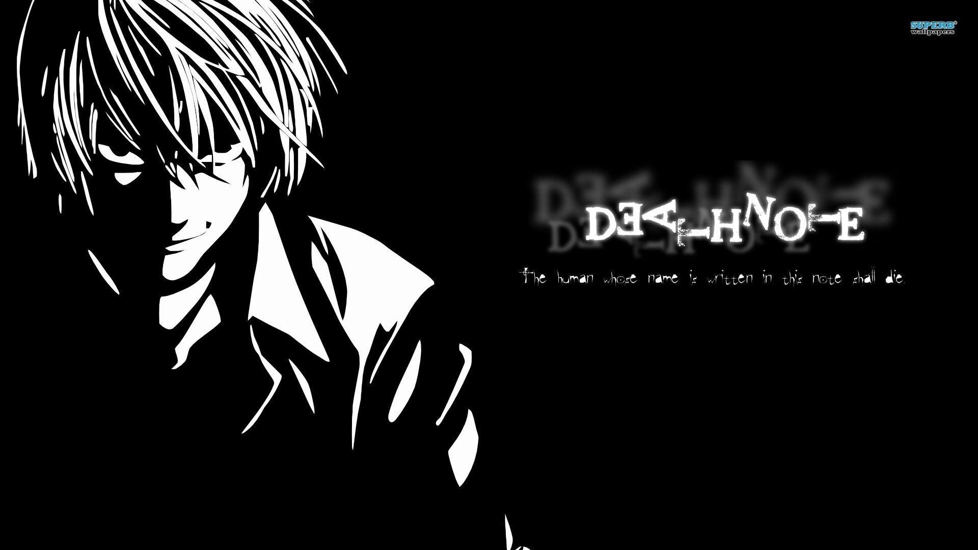 1920x1080 Awesome High Definition Anime Deathnote Wallpaper