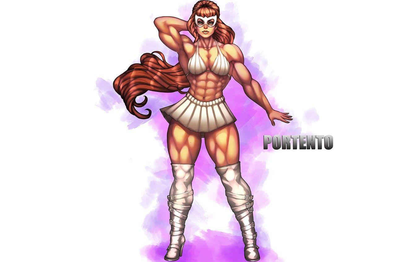 1332x850 Wallpaper girl, skirt, the heroine, bodybuilder image for desktop