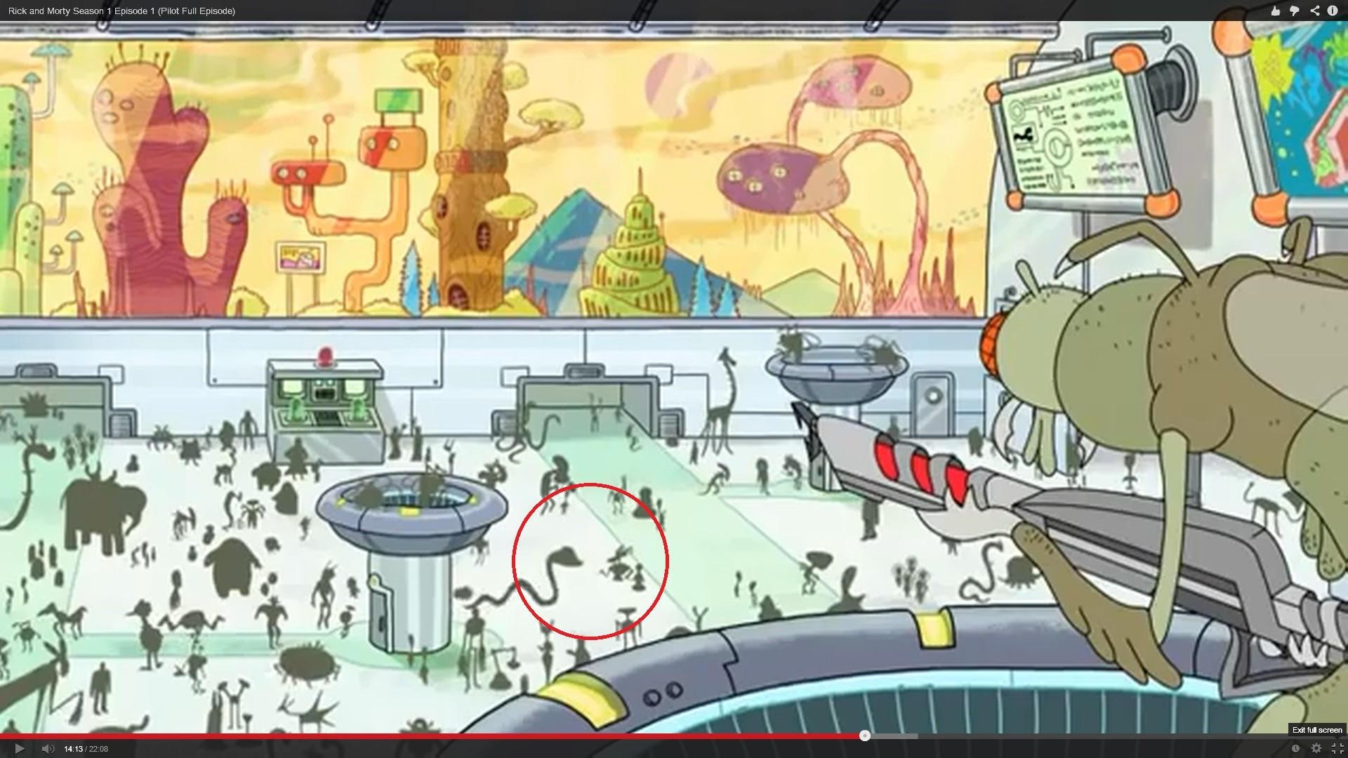 1920x1080 The Bots cameo in Rick and Morty. Mystery Science Theater 3000 (MST3K)