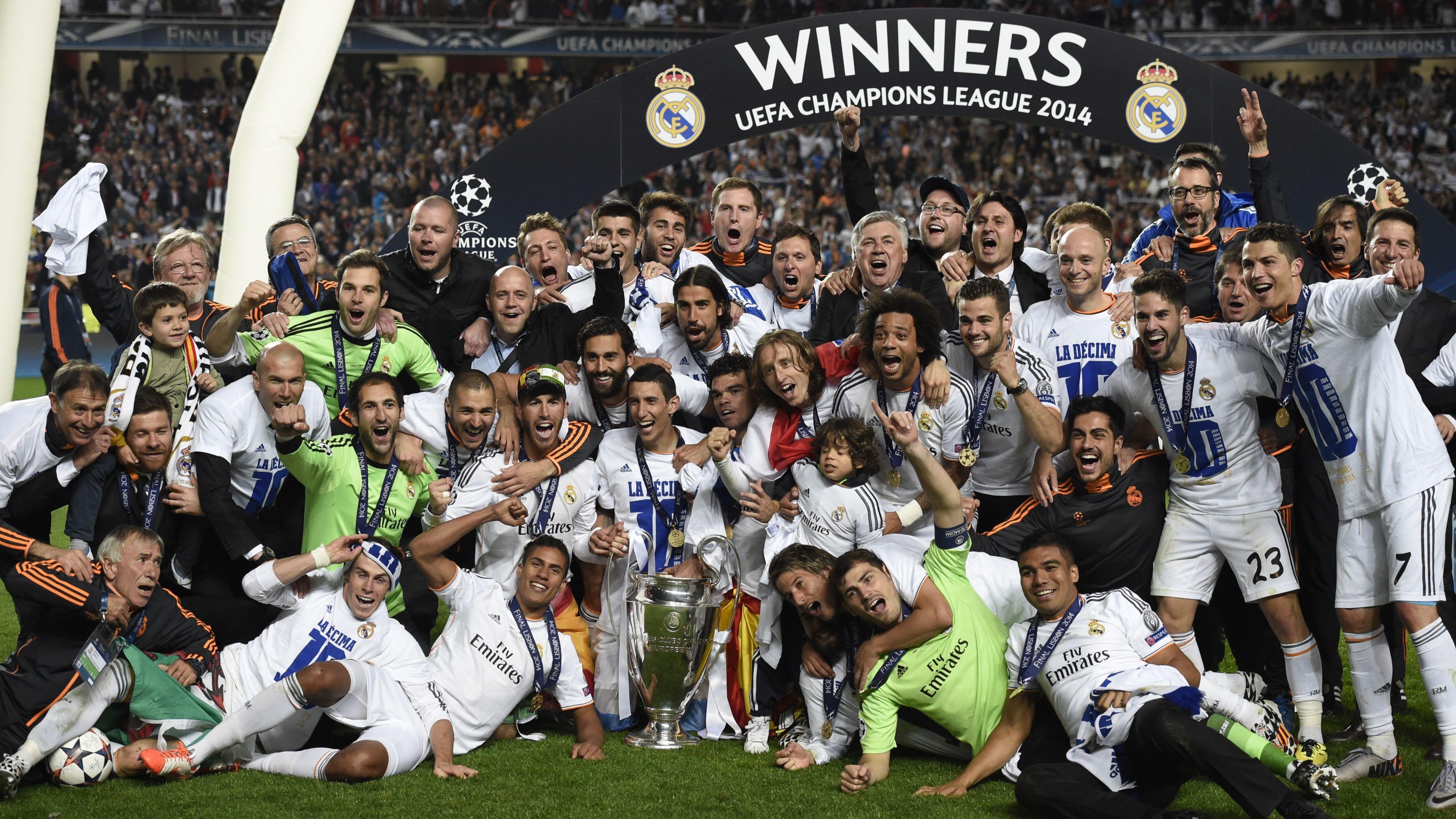 3840x2160 Real Madrid Champions League Wallpaper