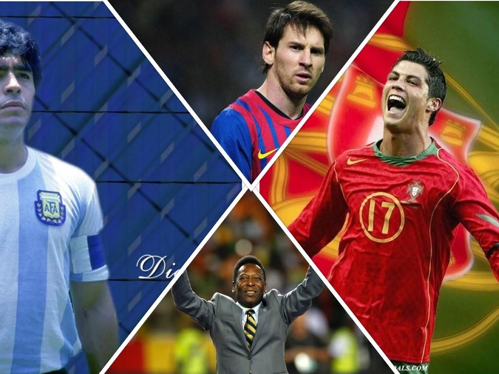 1024x768 Pele, Maradona, Messi, Ronaldo's The Greatest Footballer? Ado About Everything