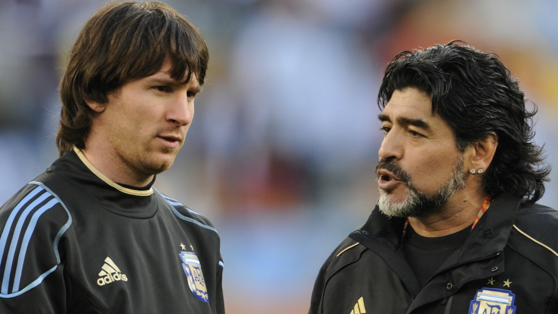 1920x1080 Lionel Messi wedding: Diego Maradona says invitation must have 'got lost somewhere'
