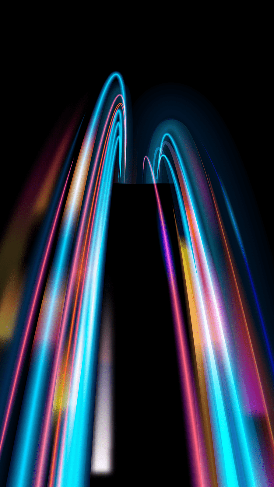 900x1600 amoled wallpaper, blue, light, neon, visual effect lighting, electric blue