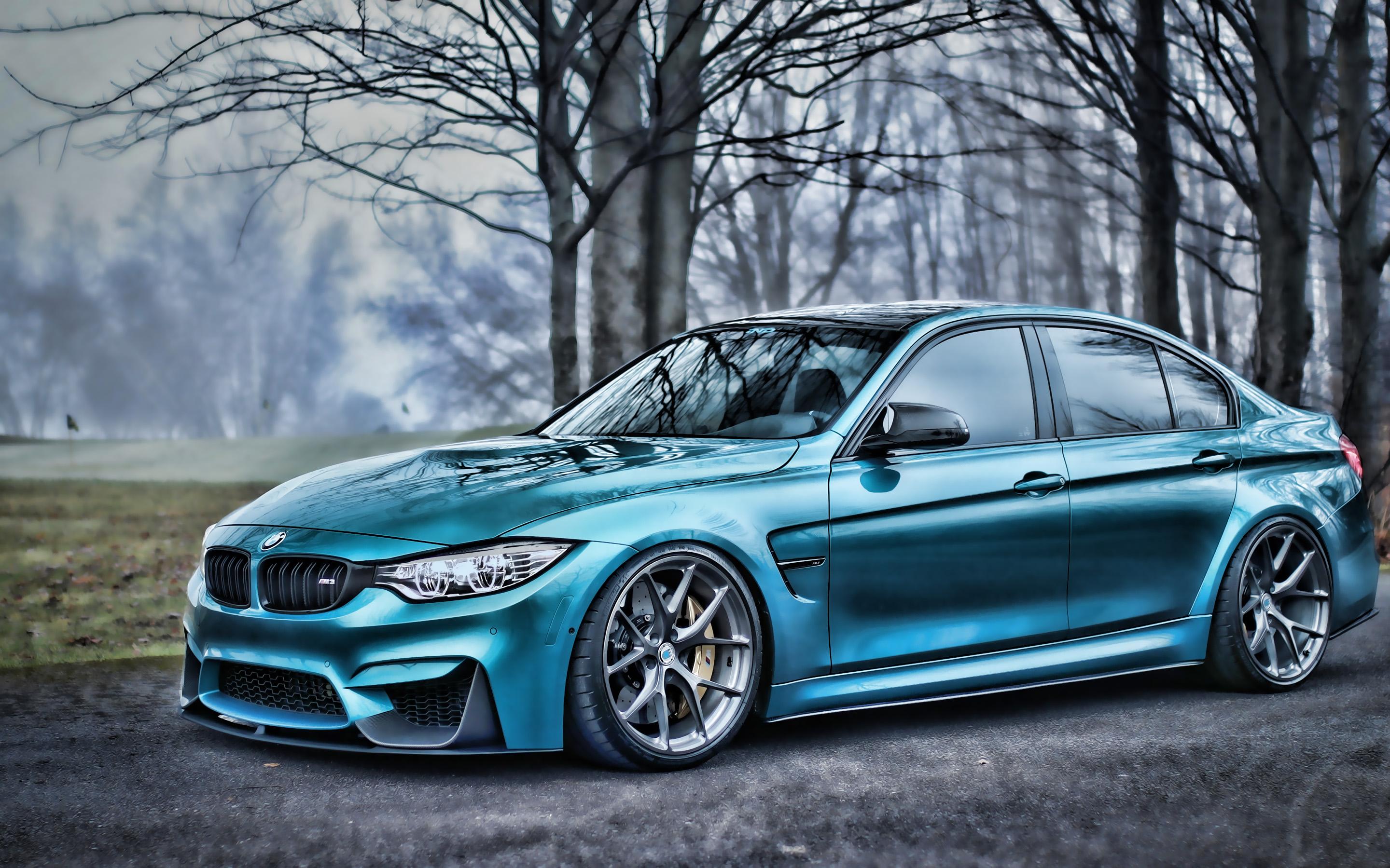 2880x1800 Download wallpaper BMW M HDR, F tuning, autumn, blue m supercars, german cars, blue f BMW for desktop with resolution 2880x1800. High Quality HD picture wallpaper