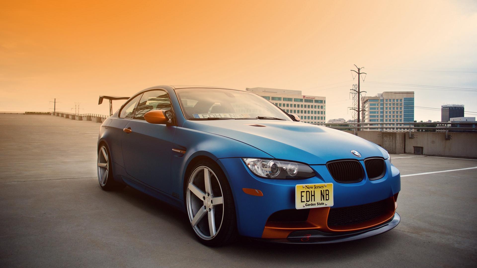 1920x1080 Hd Bmw E92 M3 Blue Wallpaper Download Free