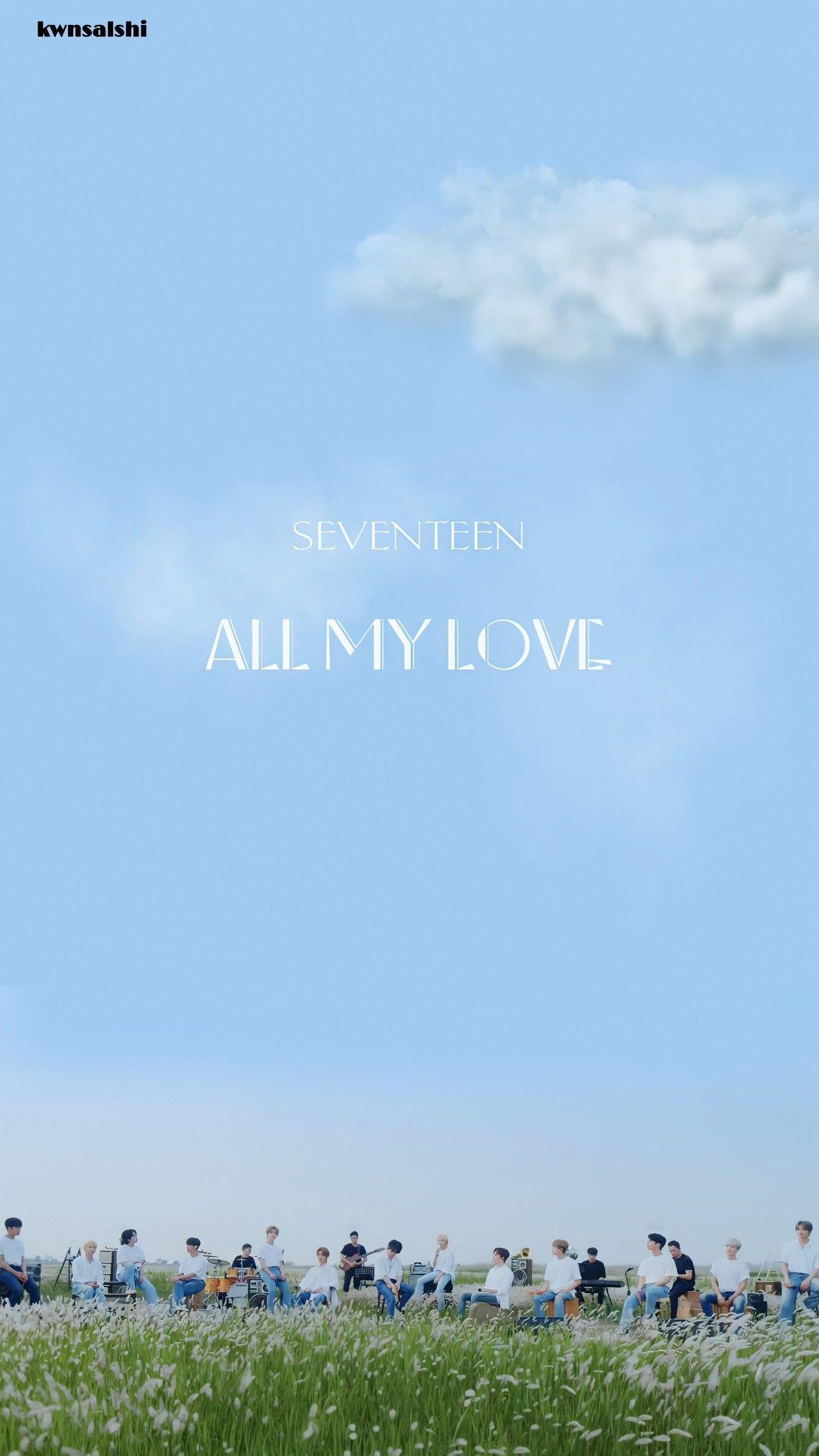 1087x1932 All my love acoustic ver. Seventeen wallpaper, Seventeen, Seventeen song