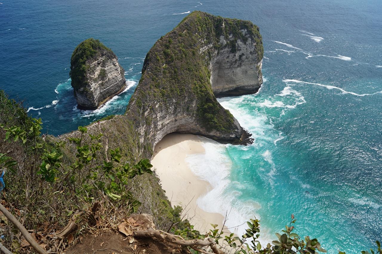 1280x852 Desktop Wallpaper Indonesia Bali, Kelingking Beach, Nusa Penida
