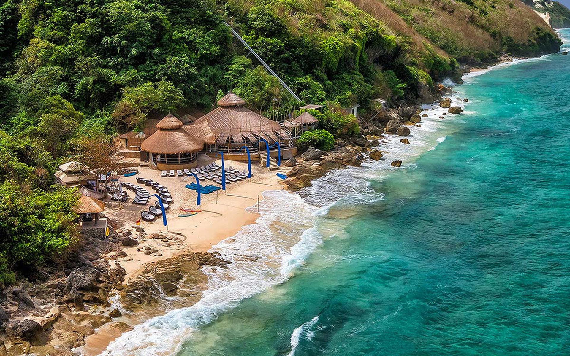 1920x1200 Karma Beach Bali Coastline In Indonesia Photo 1920x1200 :