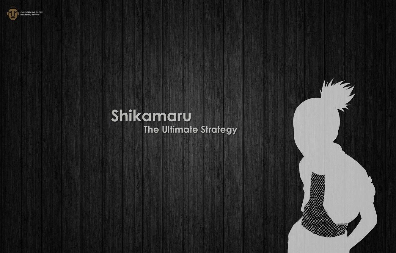 1332x850 Wallpaper background, silhouette, Naruto, Naruto, Shikamaru Nara