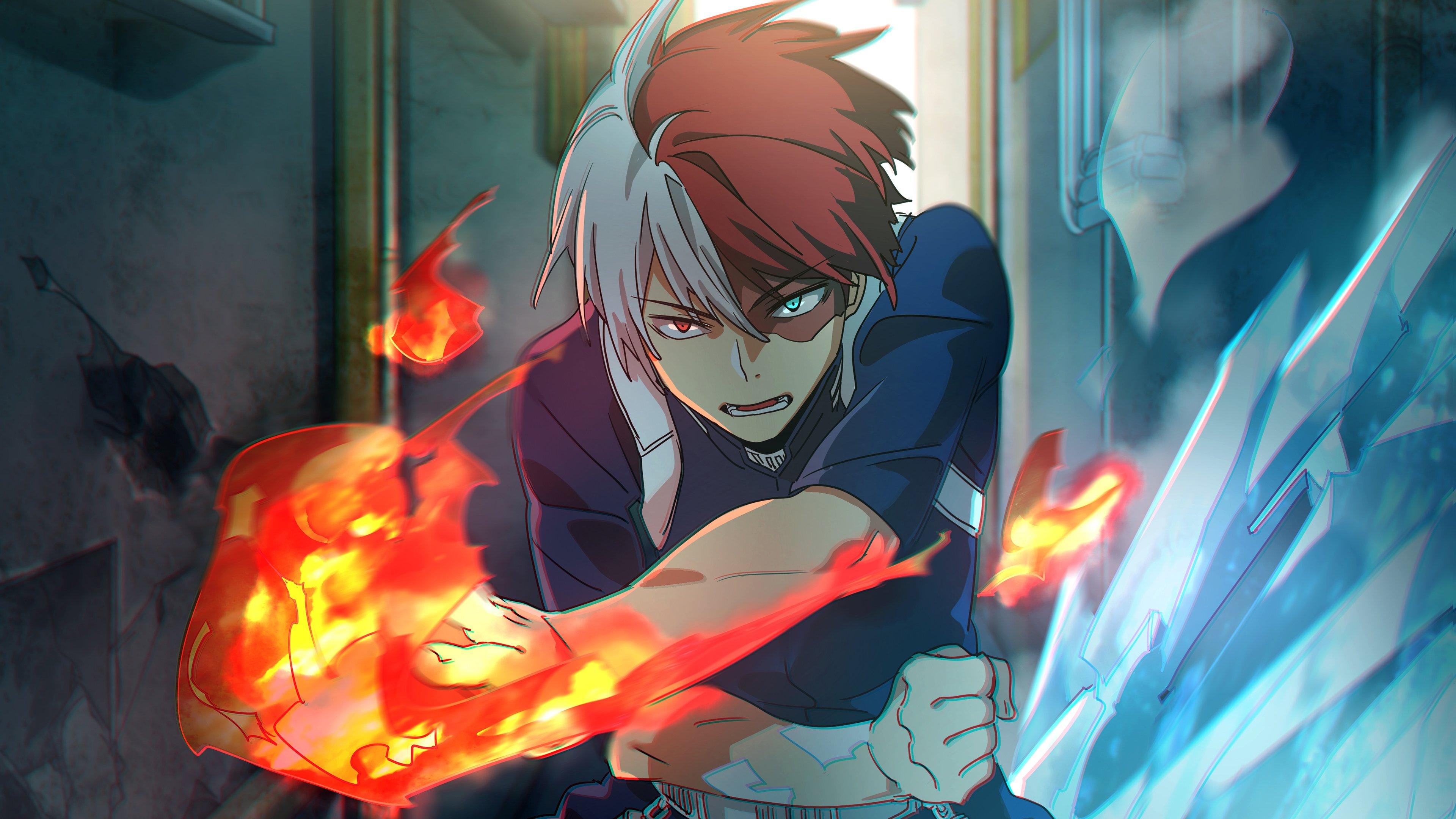 3840x2160 Anime Todoroki HD Wallpaper 106573
