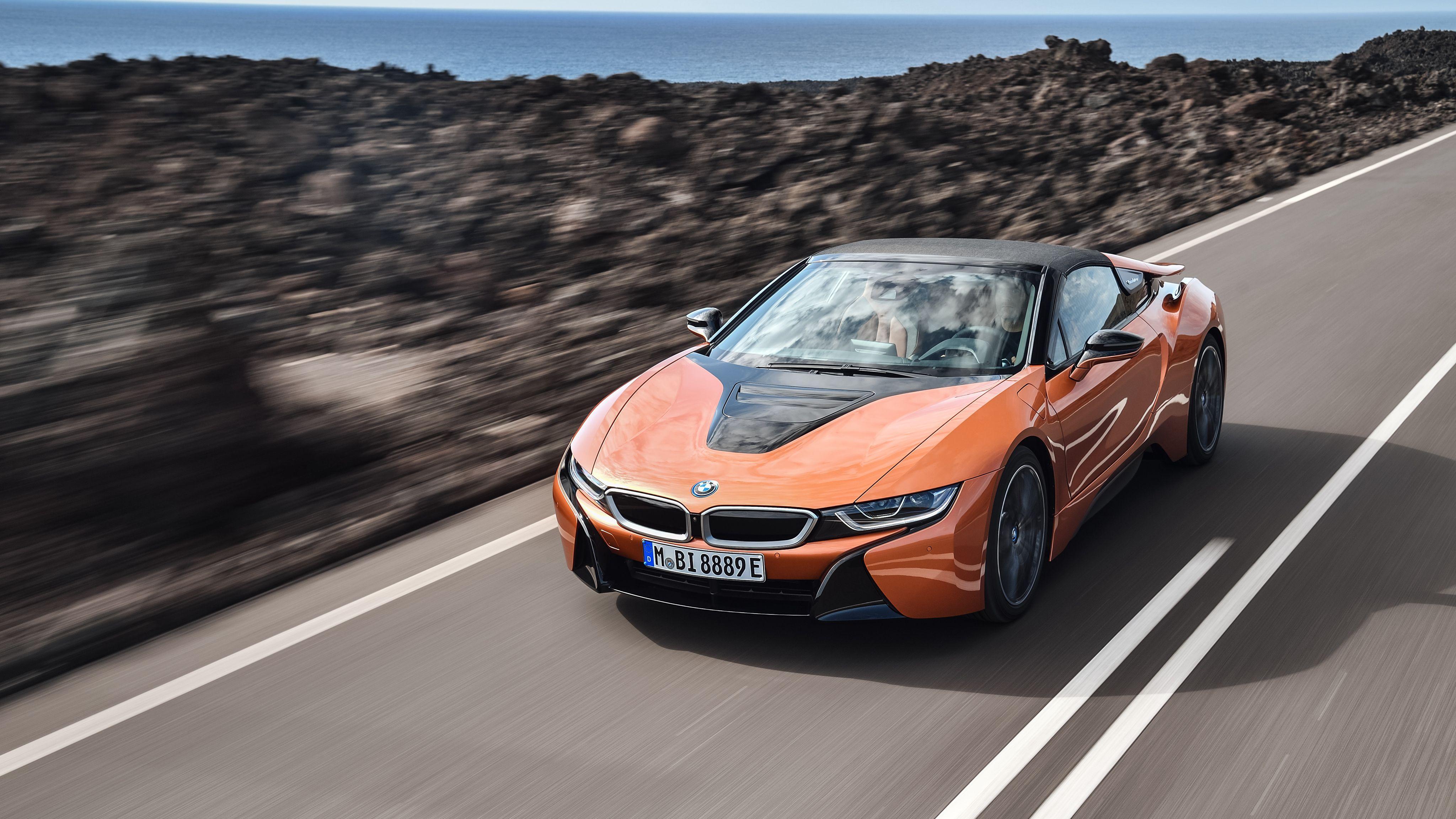 4096x2304 BMW I8 Roadster Wallpaper