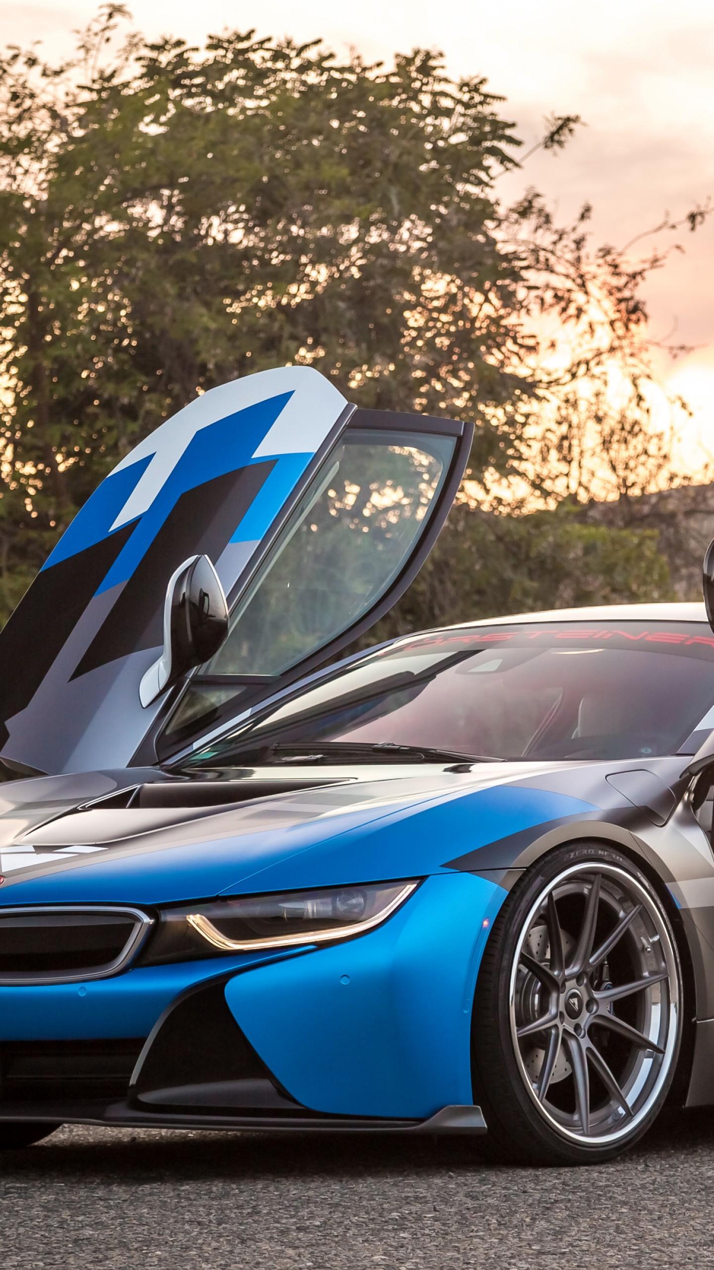 1440x2560 Wallpaper Vorsteiner VR E BMW I Supercar, Sport Cars, Blue, Cars & Bikes