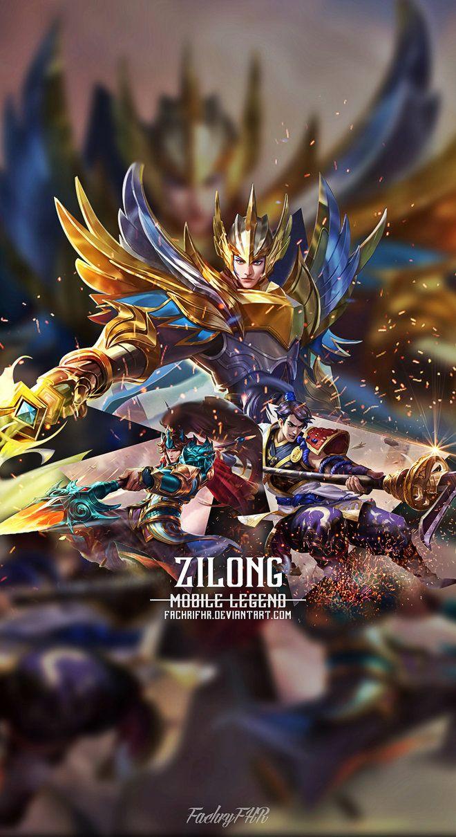 660x1210 Wallpaper Phone Special Zilong by FachriFHR. Mobile legend wallpaper, Miya mobile legends, Mobile legends