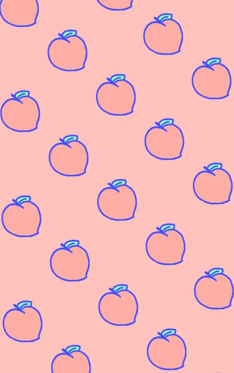 750x1196 hồng đào #peach #cute #pink.  ï¼ ° ï¼ ¥ ï¼¡ï¼ £ ï¼¨.  Hình nền, Dễ thương
