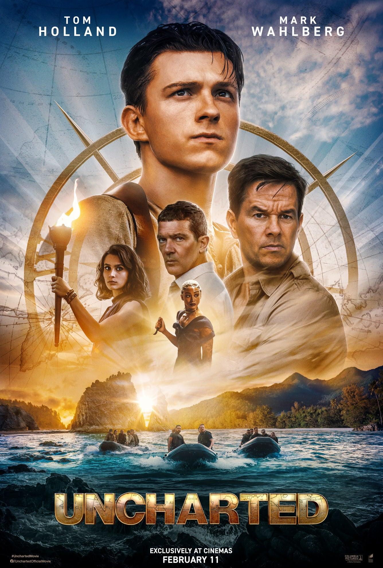 1336x1980 Uncharted: New Movie Poster and Image Revealed