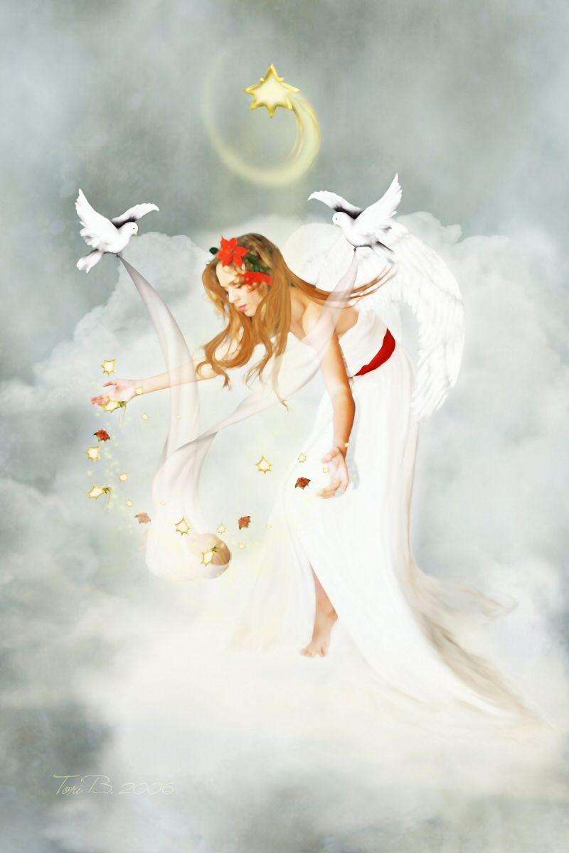 800x1200 Christmas Angel Art Gallery