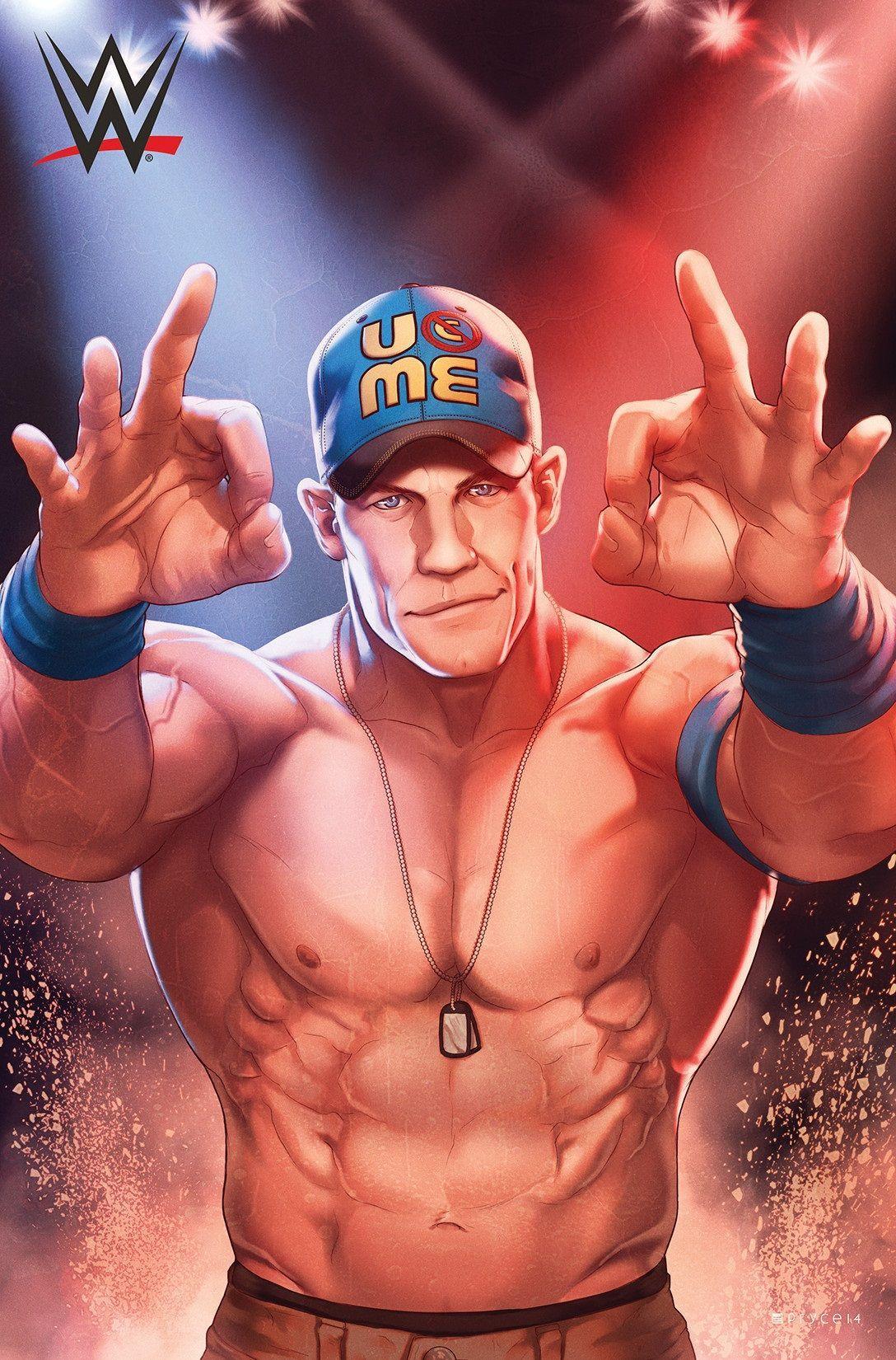 1088x1650 John Cena Cartoon HD Mobile Wallpaper