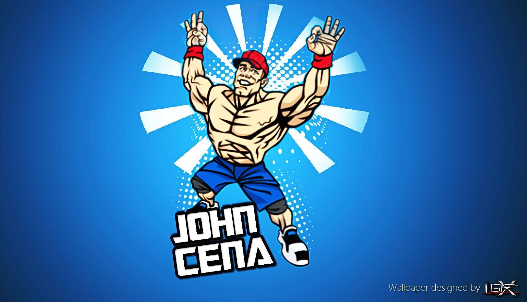 1690x970 John Cena Logo Wallpaper