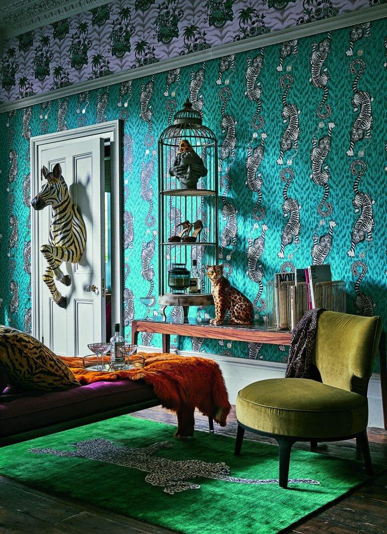 Maximalist Wallpaper  Moneypenny Emma Shipley Maximalism Home Ideas