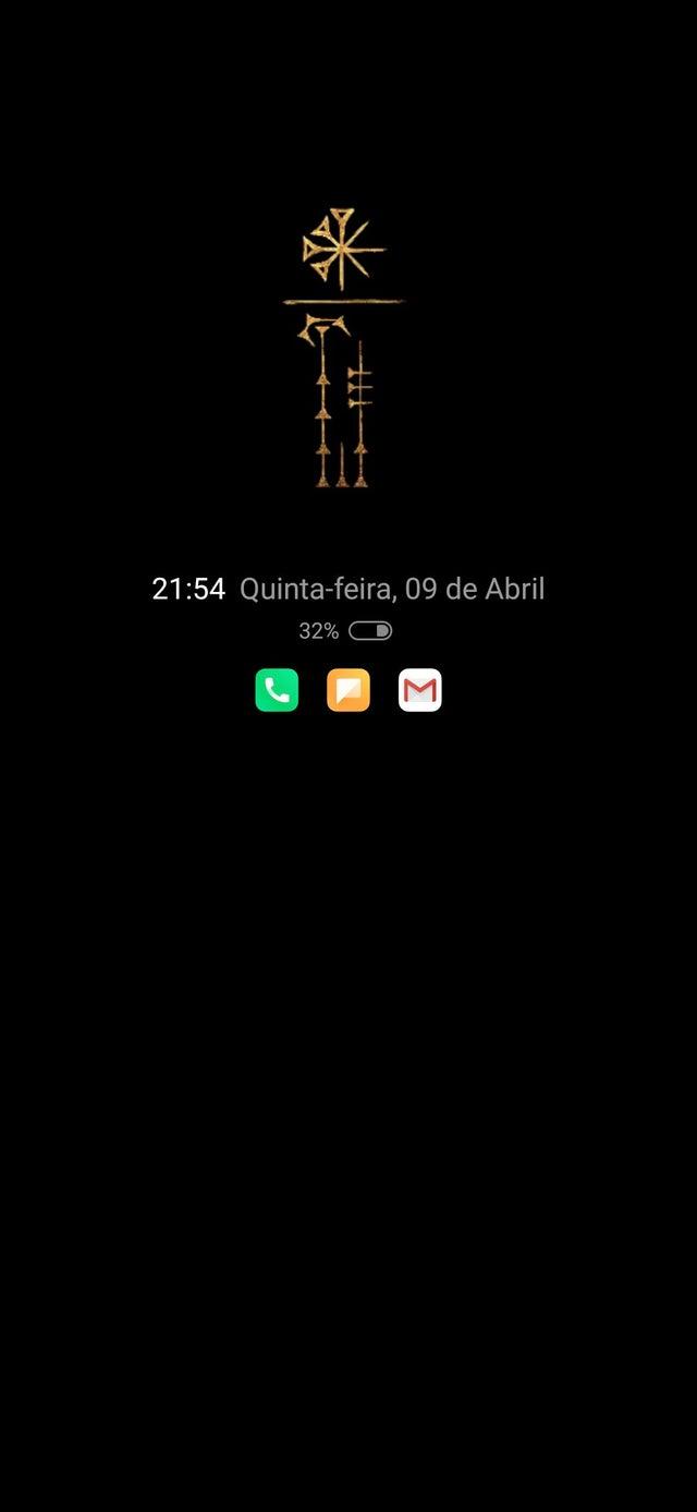 640x1387 My smartphone has a Always On Display which I can add a custom wallpaper. Guess I've found the perfect one