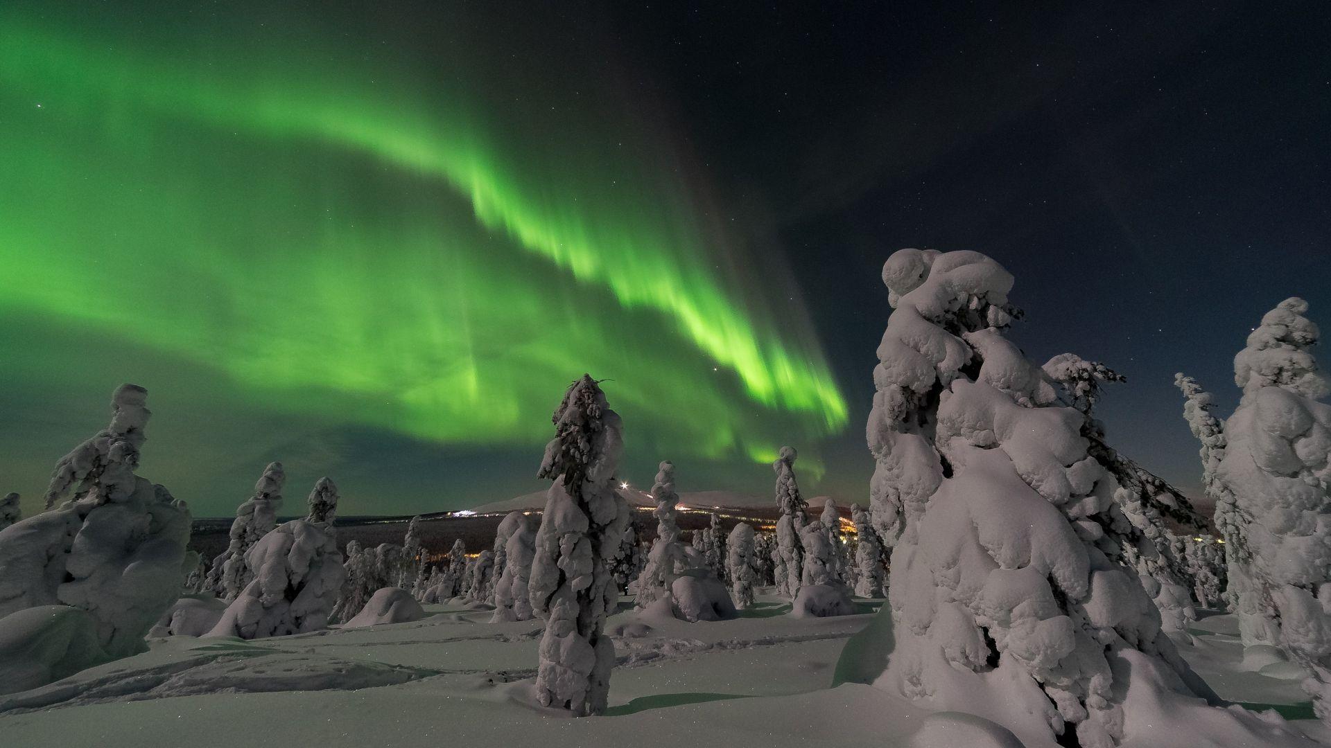 1920x1080 Desktop Wallpaper Aurora Borealis, Northern Lights, 4k, HD Image, Picture, Background, Dfa975