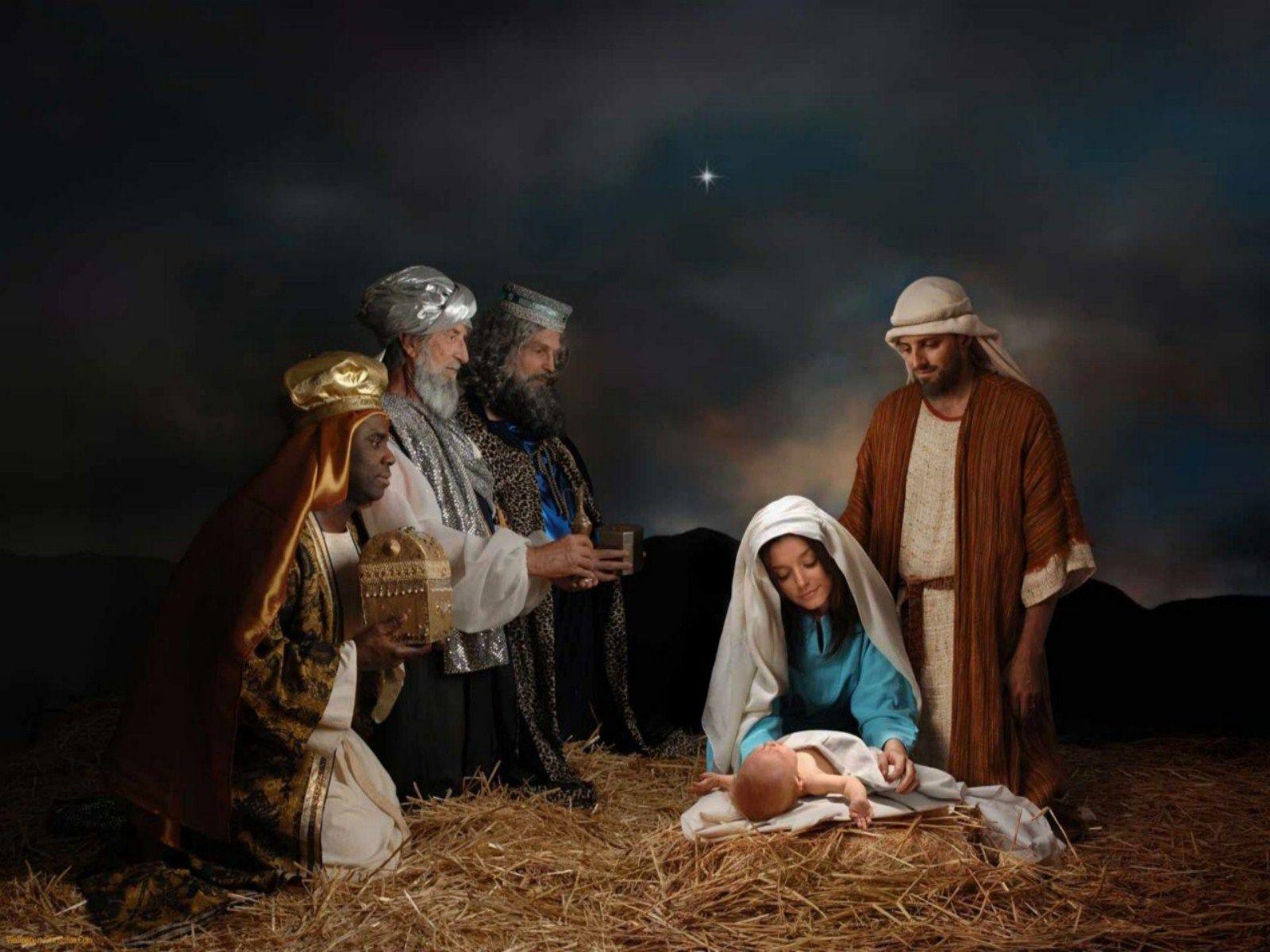 1600x1200 Christmas Nativity Wallpaper