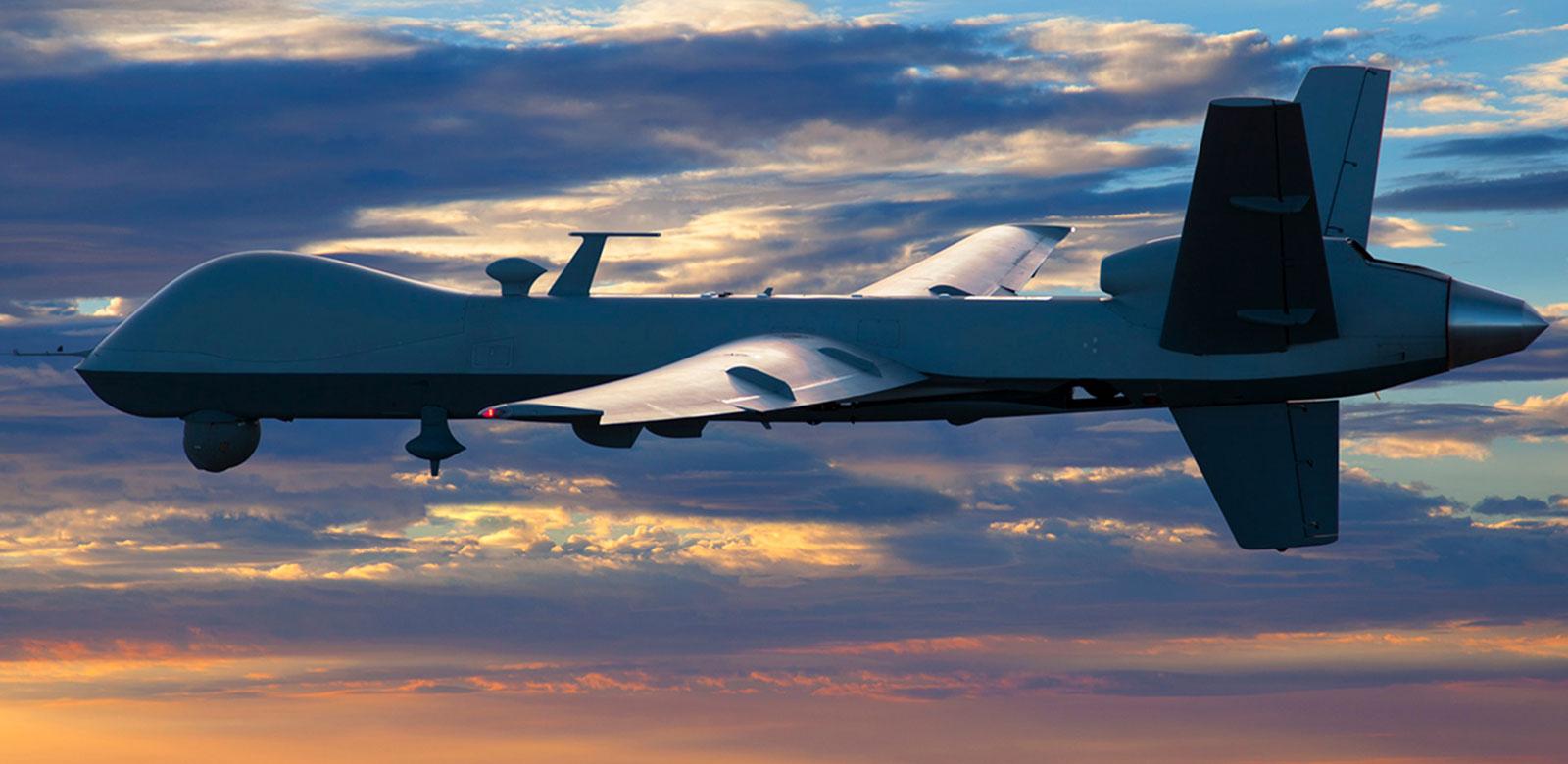 1600x780 MQ 9A Reaper (Predator B). General Atomics Aeronautical Systems Inc
