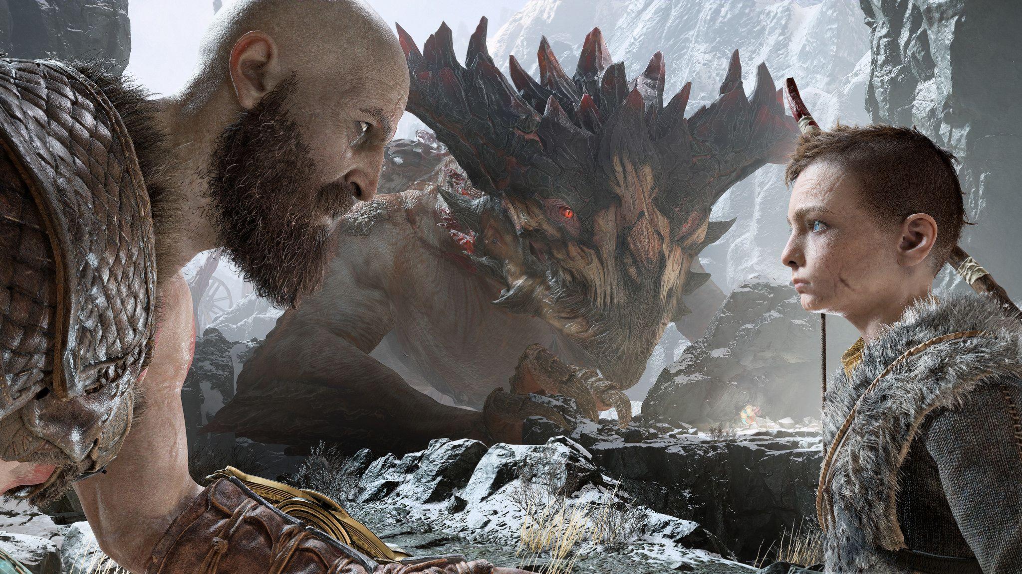 2048x1152 Tại sao câu chuyện của God of War PS4 thành công