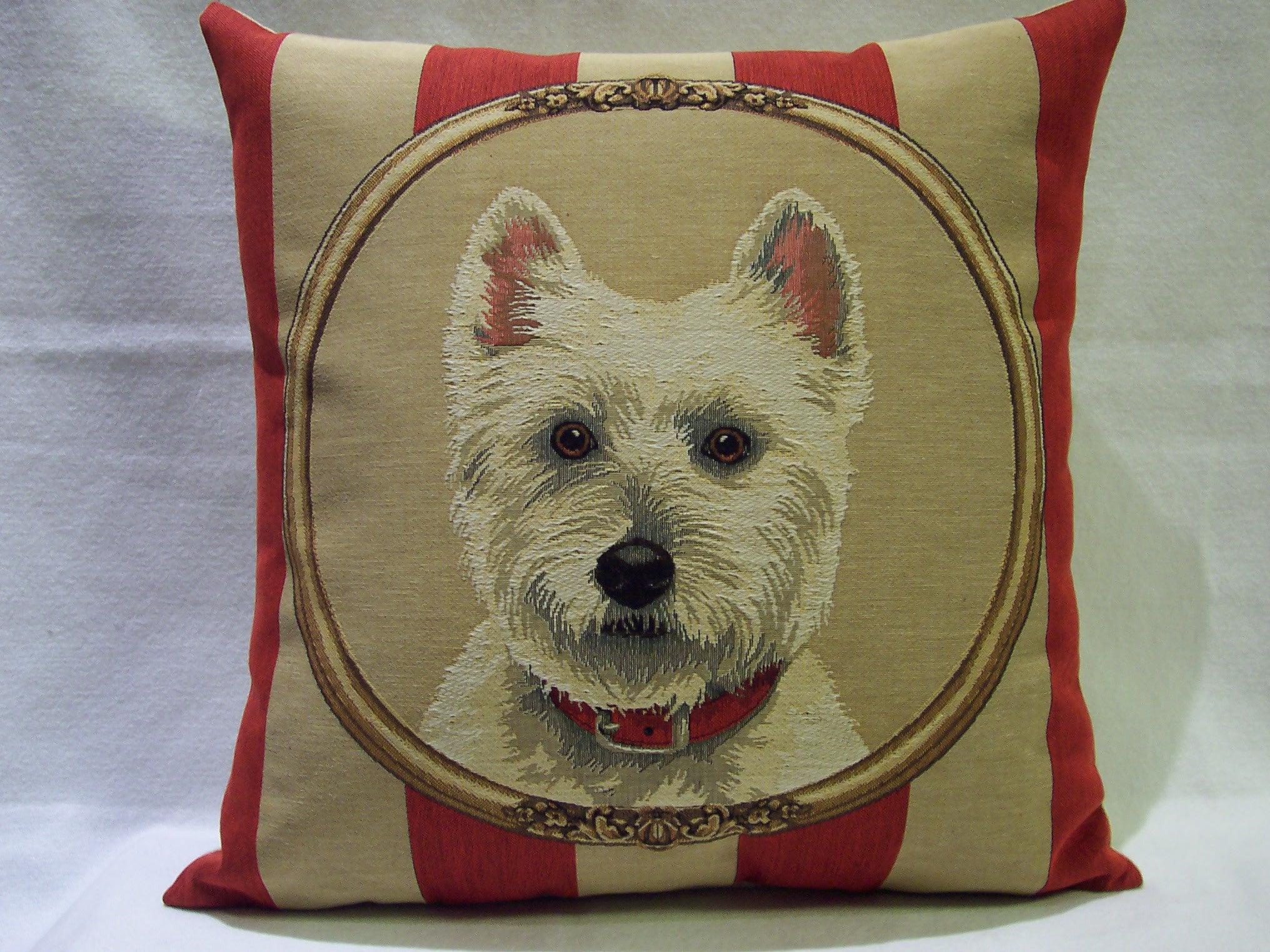 2032x1524 WALLPAPER WESTIE PILLOW TAPESTRY