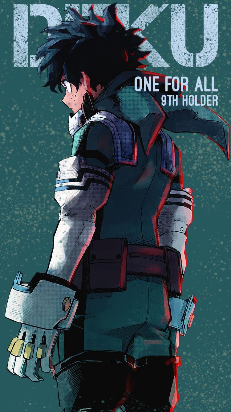 750x1334 Deku Wallpaper for Desktop and Mobile
