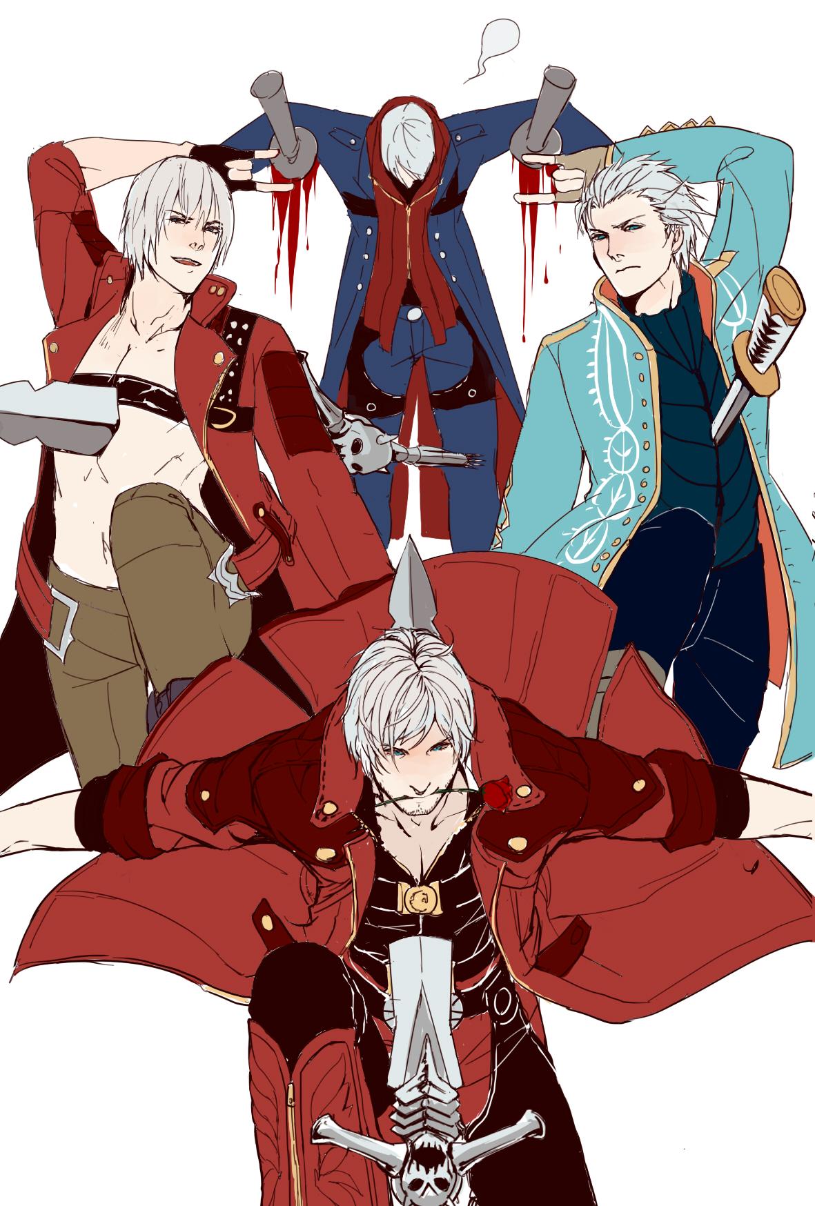 1181x1748 Devil May Cry Mobile Wallpaper Anime Image Board