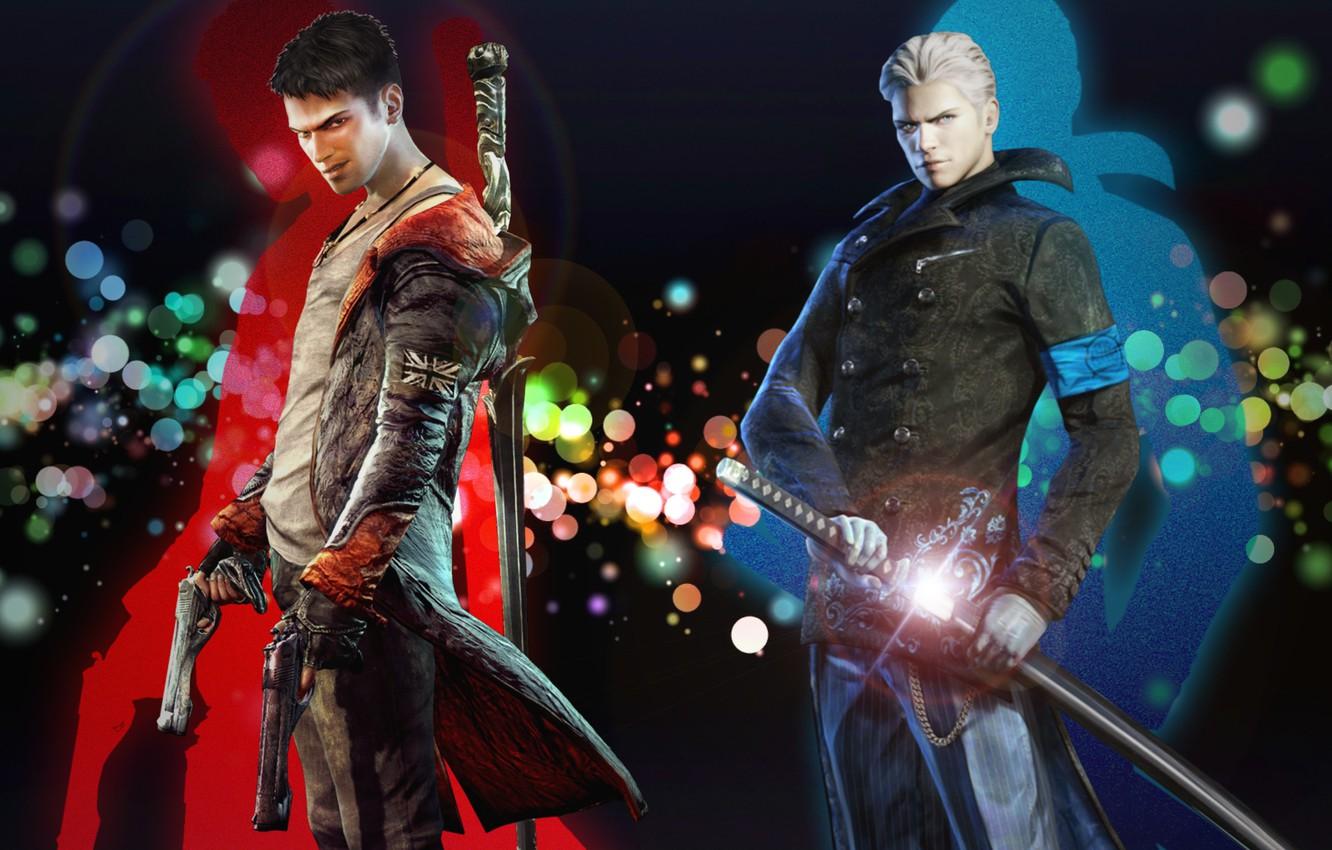 1332x850 Wallpaper Dante, DMC, Devil May Cry, Virgil image for desktop, section игры