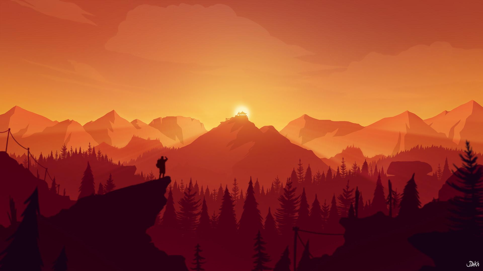 Firewatch 1920x1080 Wallpapers - Top Free Firewatch 1920x1080 ...