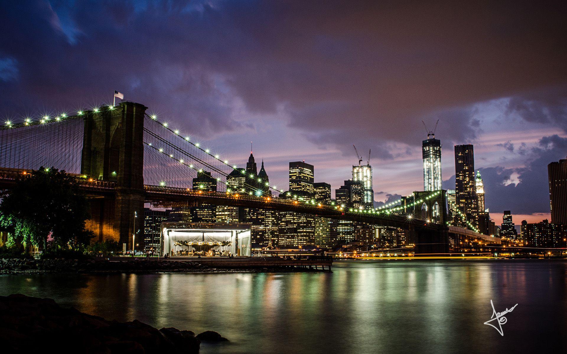 1920x1200 Brooklyn Bridge Manhattan # 1920x1200. All For Desktop