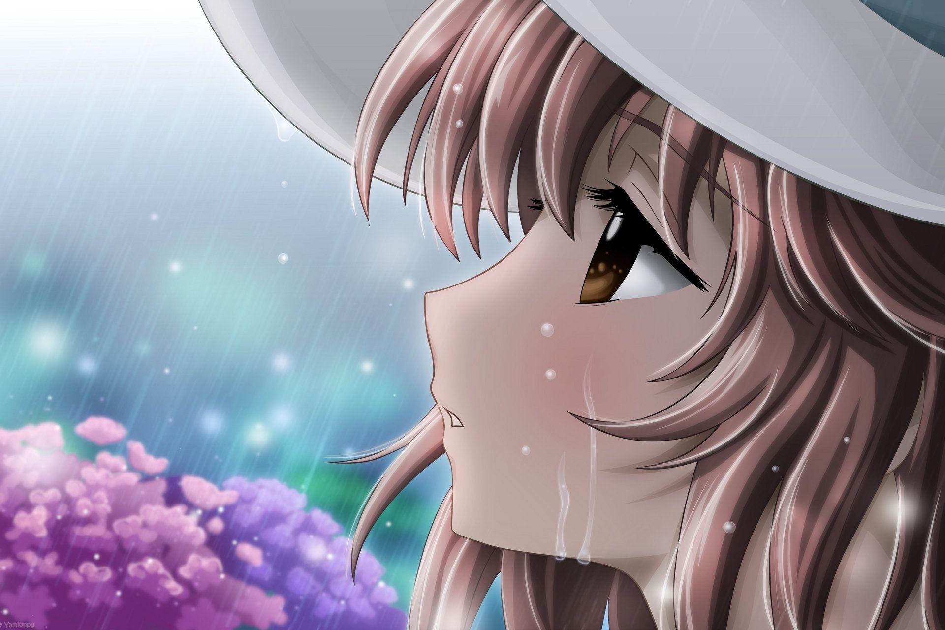 Sad Crying Anime Wallpapers Top Free Sad Crying Anime Backgrounds 