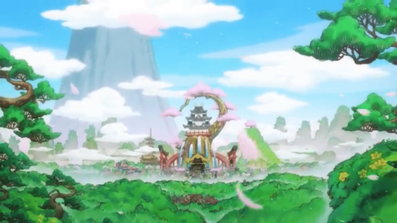 1366x768 One Piece Anime Revisits Wano Country Before It Was Destroyed