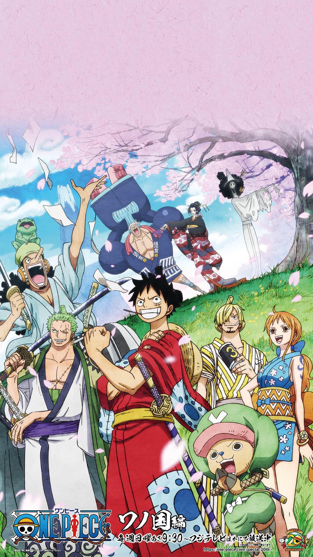 1080x1920 One Piece Wano Background