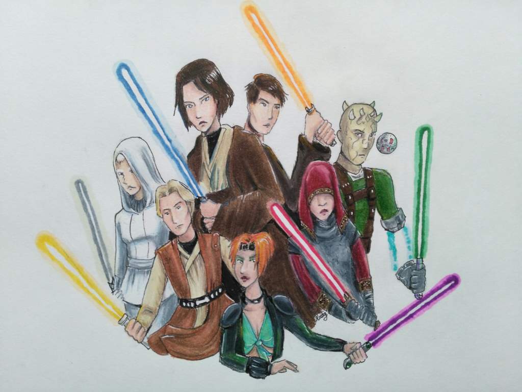 1024x768 New Generation of Jedi. Star Wars Amino