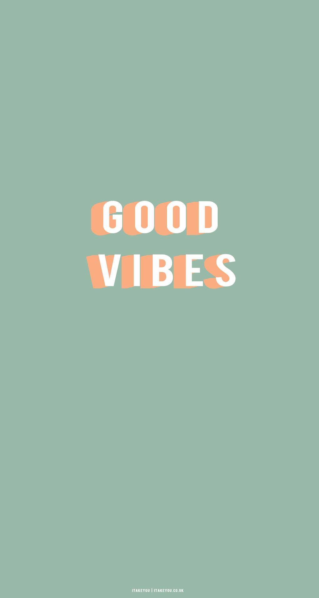 1020x1915 Sage Green Minimalist Wallpaper for Phone : Good Vibes I Take You. Wedding Readings. Wedding Ideas