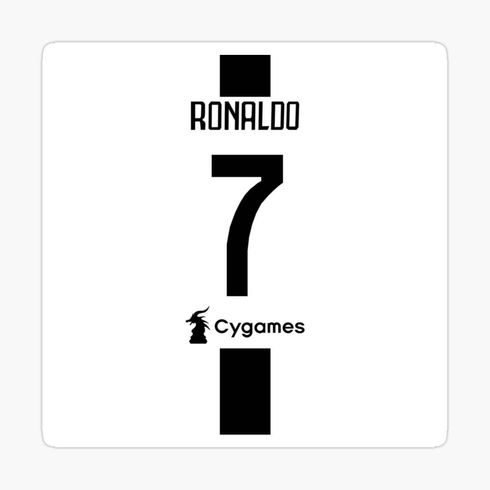 1000x1000 CR7 Juventus Dorsal Wallpaper Poster