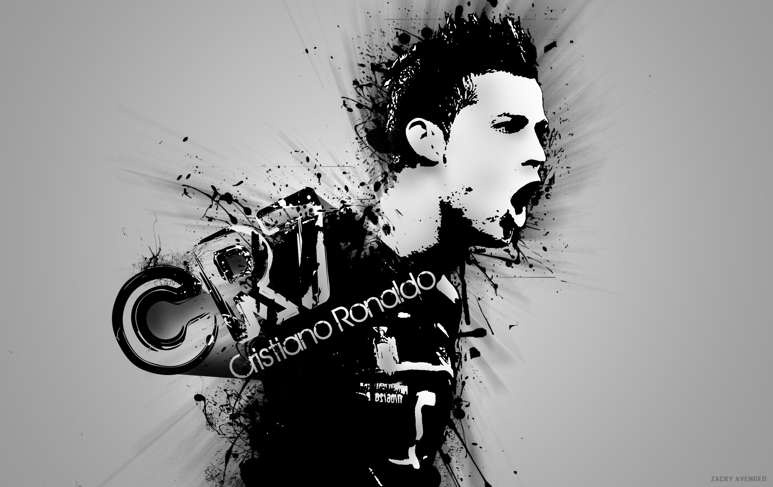 2600x1640 Cr7 Black Wallpaper